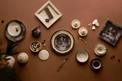 Oriente Italiano Coffee Set in Castagna
