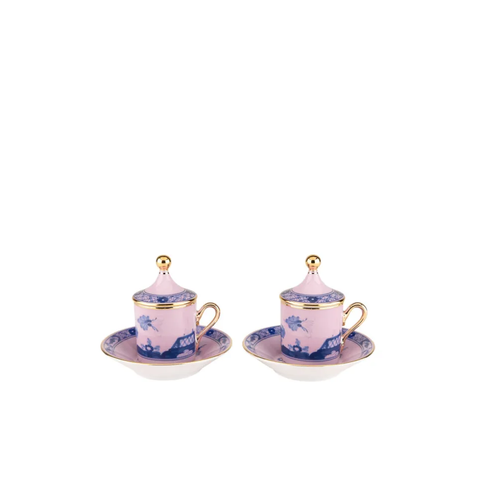 Oriente Italiano Coffee Set in Azalea