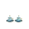 Oriente Italiano Coffee Set in Iris