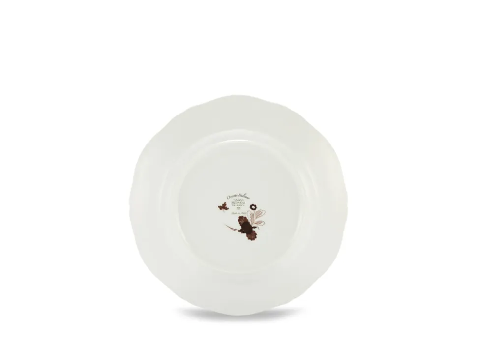 Oriente Italiano Dinner Plate in Castagna