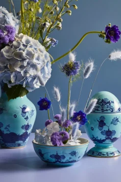 Oriente Italiano Egg With Cover in Iris