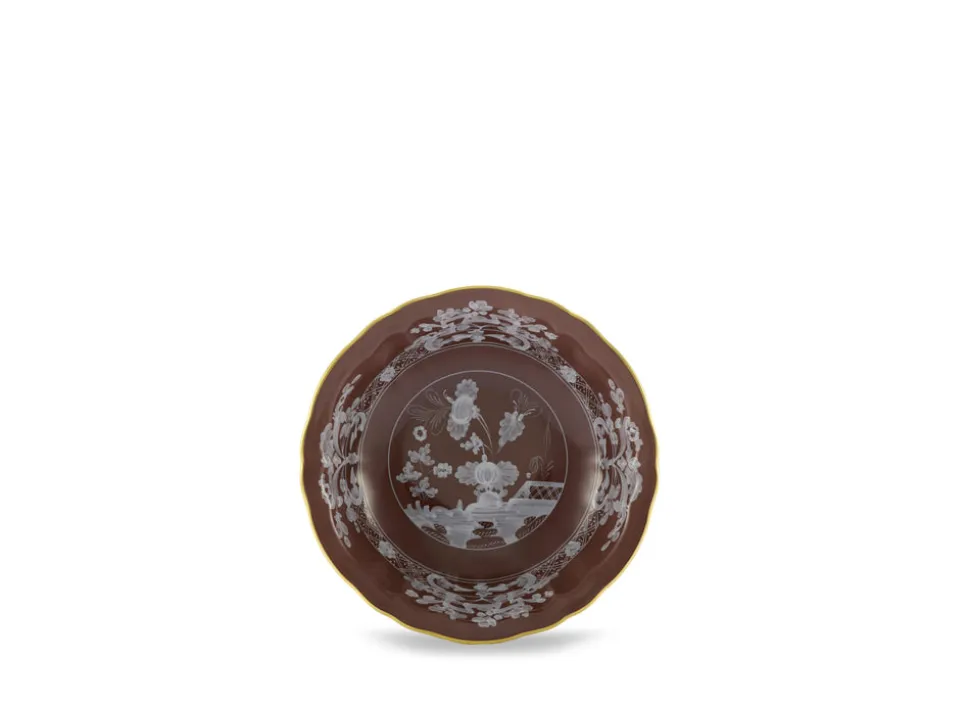 Oriente Italiano Fruit Bowl Antico Doccia in Castagna