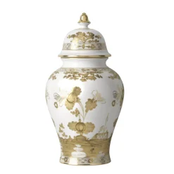 Oriente Italiano Large Potiche Vase in Aurum