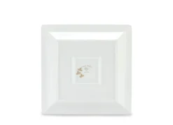 Oriente Italiano Oggetti Large Squared Change Tray in Meringa