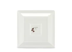 Oriente Italiano Oggetti Large Squared Change Tray in Castagna
