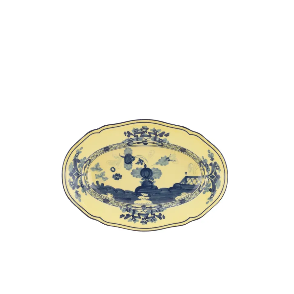 Oriente Italiano Oval Platter in Citrino