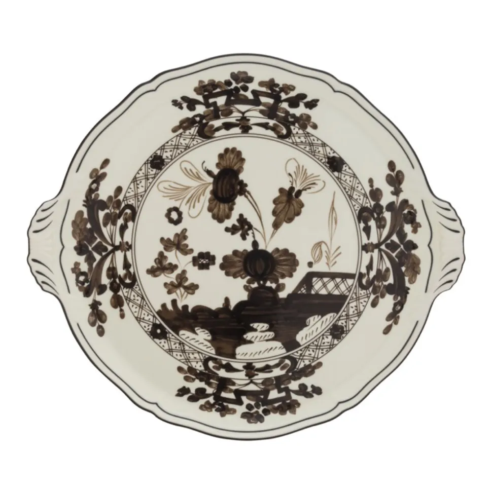 Oriente Italiano Round Cake Plate in Albus