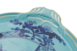 Oriente Italiano Round Cake Plate in Iris