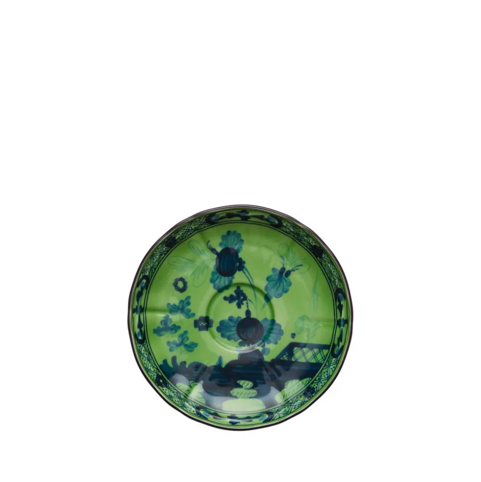 Oriente Italiano Tea Saucer in Malachite