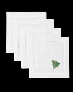 Ornament Tree Cocktail Napkin Set