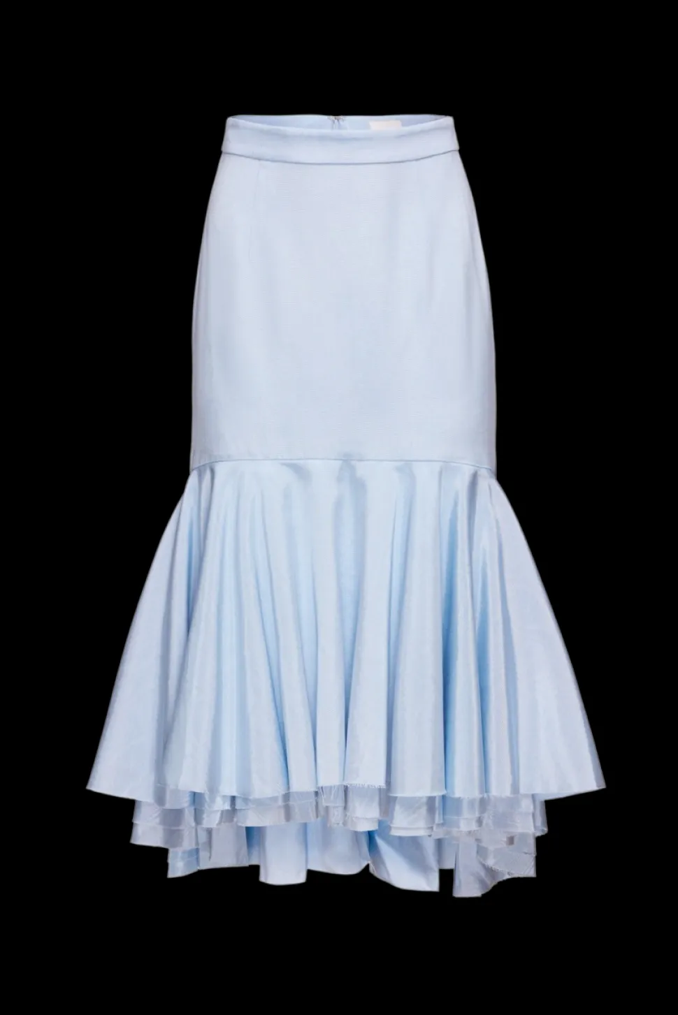 OTM Exclusive: Diana Skirt in Blue Moire