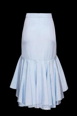 OTM Exclusive: Diana Skirt in Blue Moire