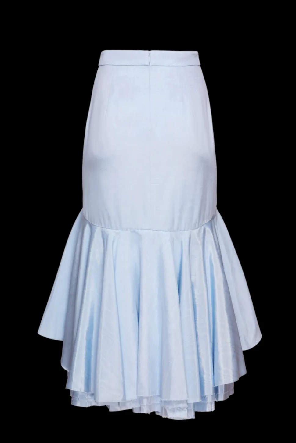 OTM Exclusive: Diana Skirt in Blue Moire