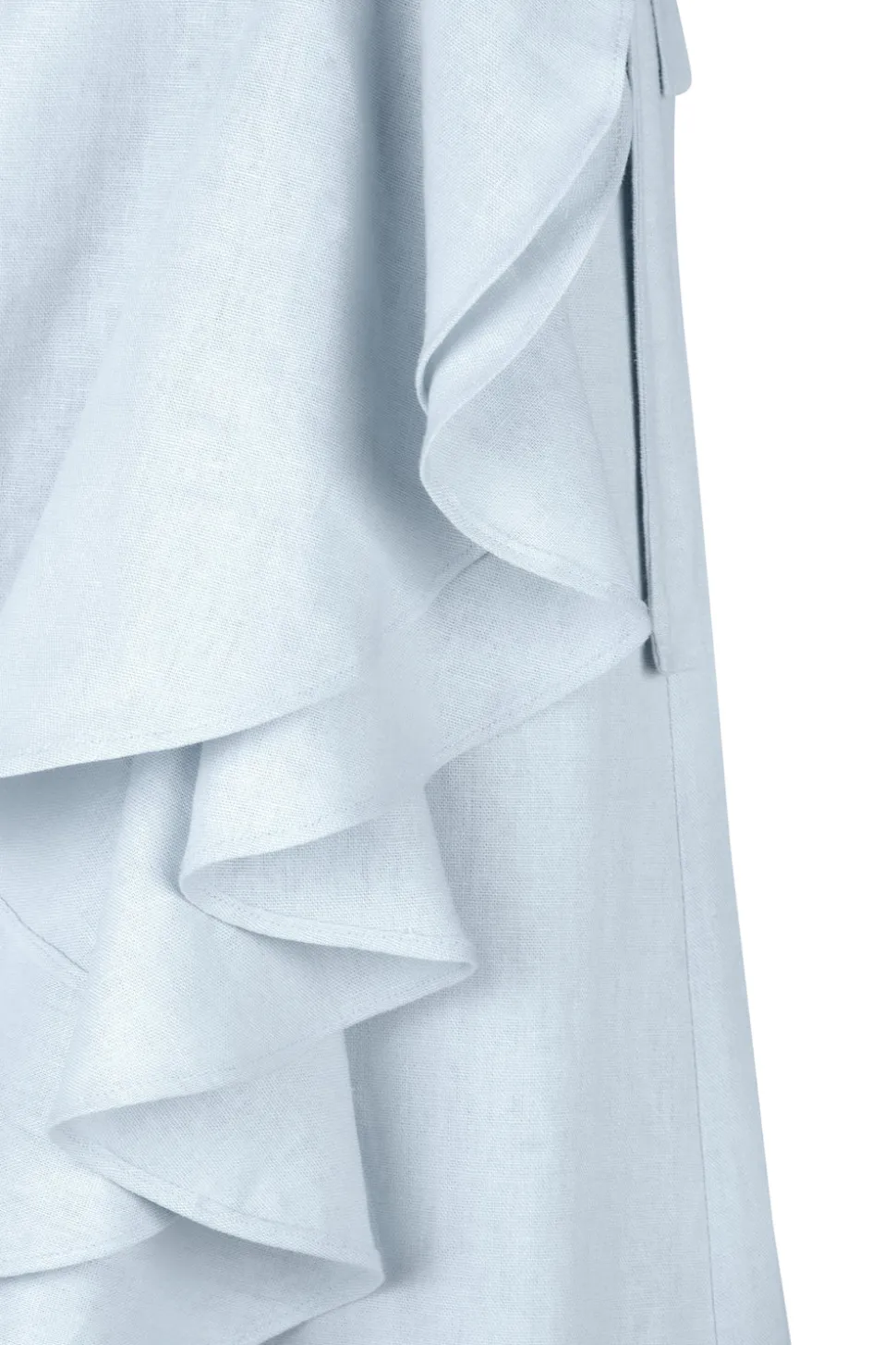 OTM Exclusive: Golestan Ruffle Skirt in Blue