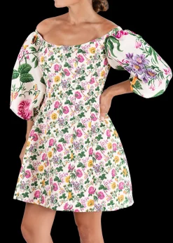 OTM Exclusive: Off-The-Shoulder Corset Mini Dress
