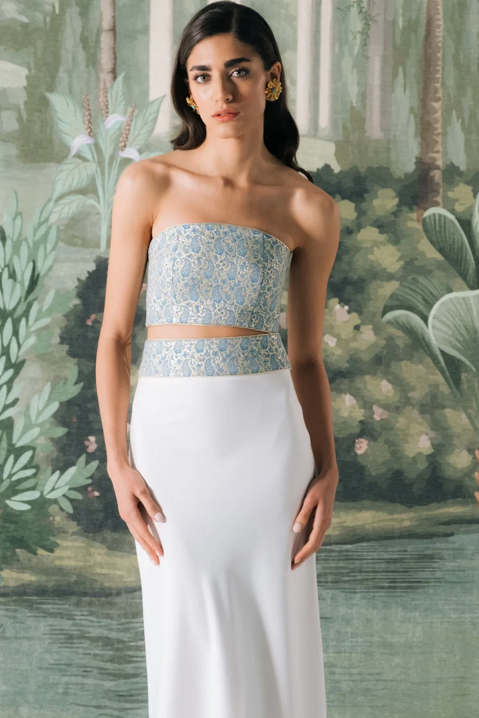 OTM Exclusive: Silk Avin Maxi Slip Skirt in Ivory