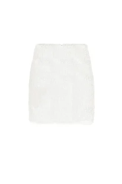 OTM Exclusive: Sydney Skirt in Ivory Tweed
