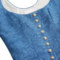 Ottilie Bodice in Blue