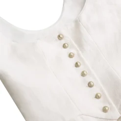 Ottilie Bodice in Ivory