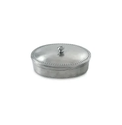 Oval Lidded Box, Large