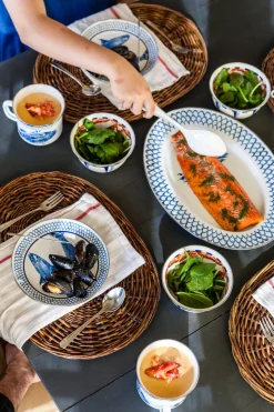 Oval Platter in Fish Camp
