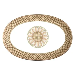 Oval Platter in Odysseus Dusty Pink