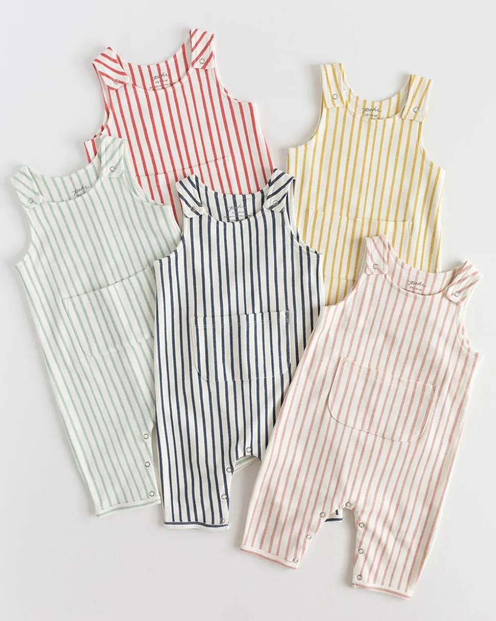 Overall in Stripes Away Marigold