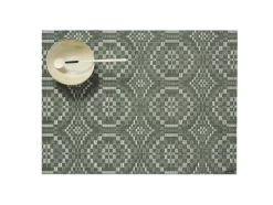 Overshot Placemat in Thyme
