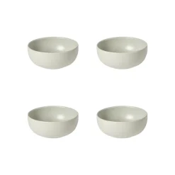 Pacifica Collection Cereal Bowls in Oyster Grey, Set of 6