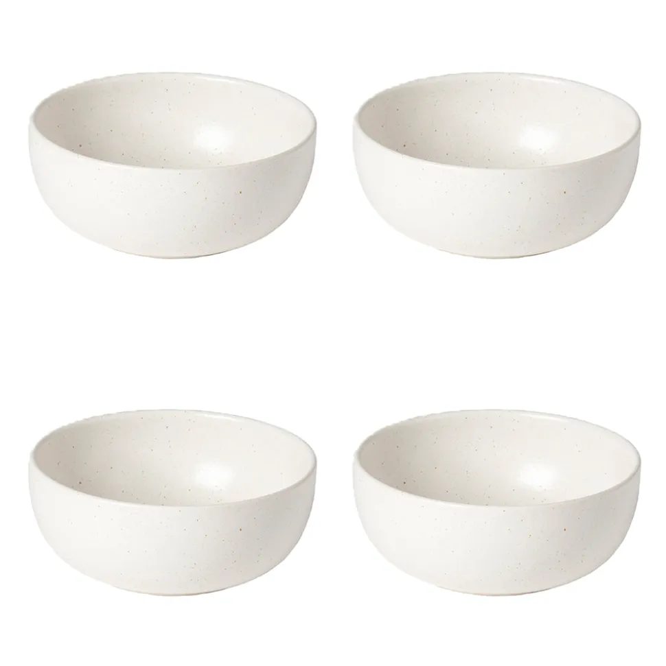 Pacifica Collection Cereal Bowls in Vanilla, Set of 6