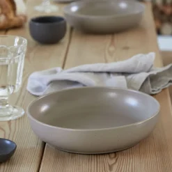 Pacifica Collection Pasta Bowls in Chestnut, Set of 6