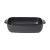 Pacifica Collection Rectangle Baker 16" in Seed Grey