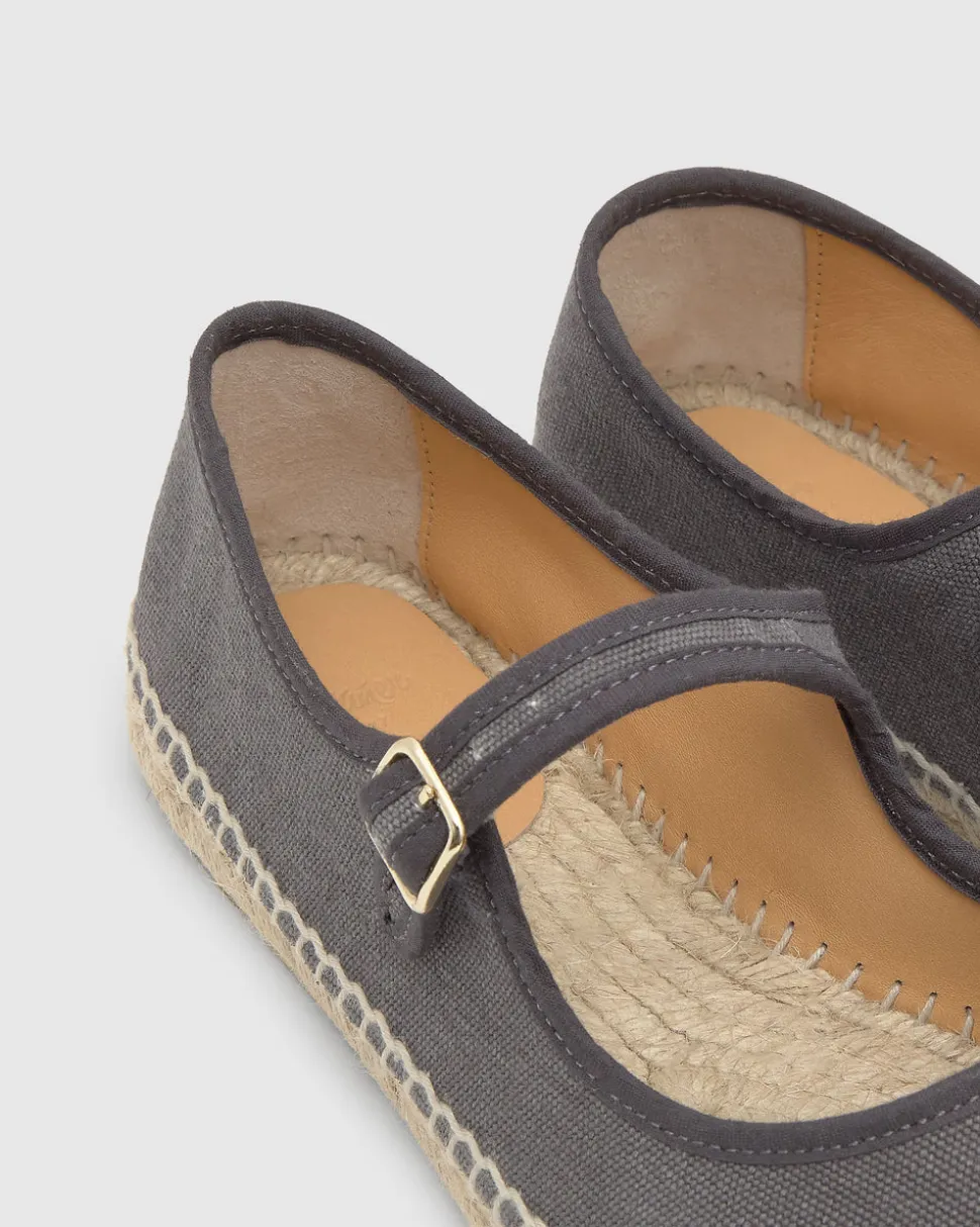 Padua in Charcoal Cotton
