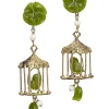 Pagoda Earring in Jade