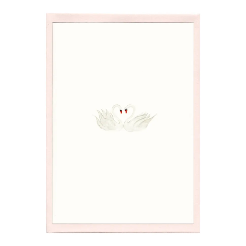Pair of Swans Cards, Set of 5