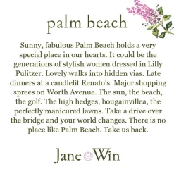 Palm Beach JW Original Pendant Coin Necklace