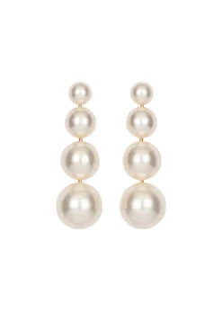 Palma Earrings in Pearl