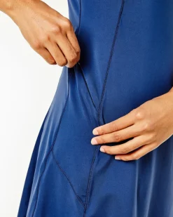 Panama Dress in Navy
