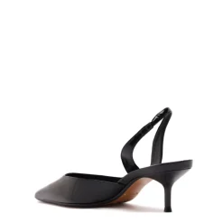 Paola Mid Patent Pump in Black