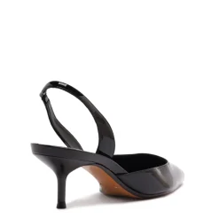 Paola Mid Patent Pump in Black