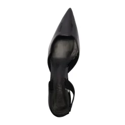 Paola Mid Patent Pump in Black