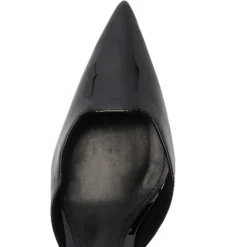 Paola Mid Patent Pump in Black