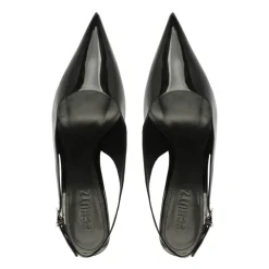 Paola Patent Pump in Black