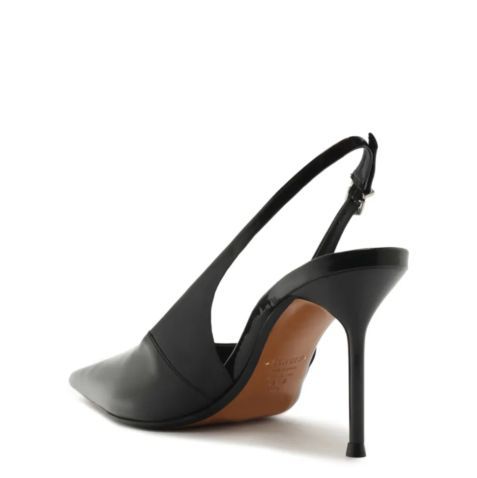 Paola Patent Pump in Black