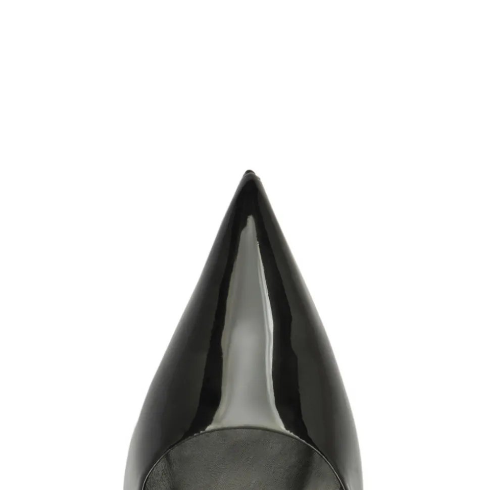 Paola Patent Pump in Black