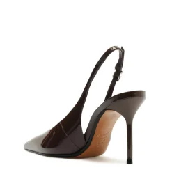 Paola Patent Pump in Root Brown