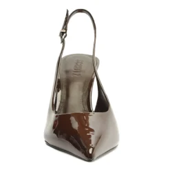 Paola Patent Pump in Root Brown