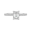 Paradis Emerald Cut Diamond Solitaire Ring
