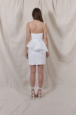 Paris Lace Mini Dress