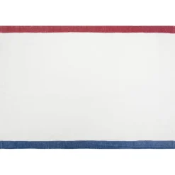 Paris Tea Towels in Blue & Red, Set of 2